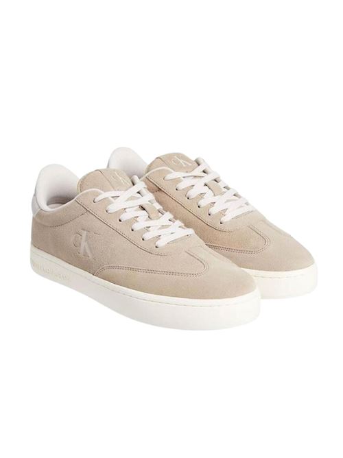 Sneaker classic scamosciata travertino Calvin Klein Jeans | YM0YM012700GA